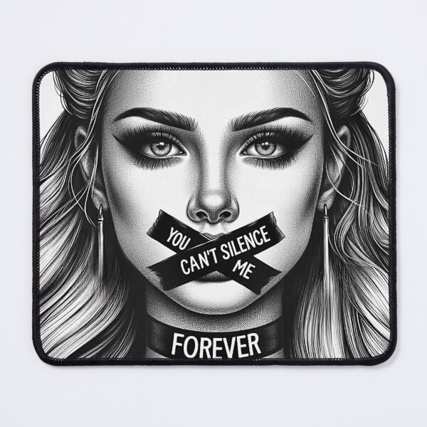 Item preview, You Can’t Silence Me Forever designed and sold by EmzMc123.