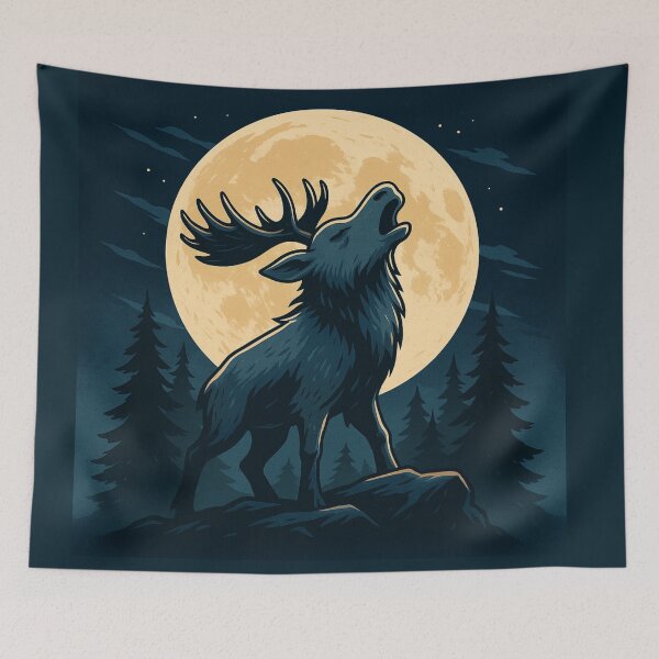 Item preview, Moose Howl  designed and sold by Planetporridge.