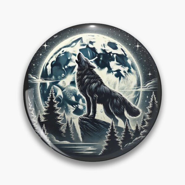 Item preview, Cool Wolf Howl  designed and sold by Planetporridge.