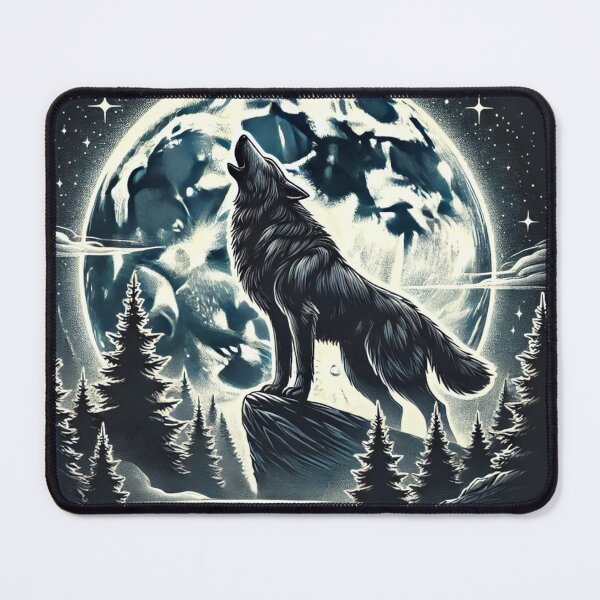 Item preview, Cool Wolf Howl  designed and sold by Planetporridge.