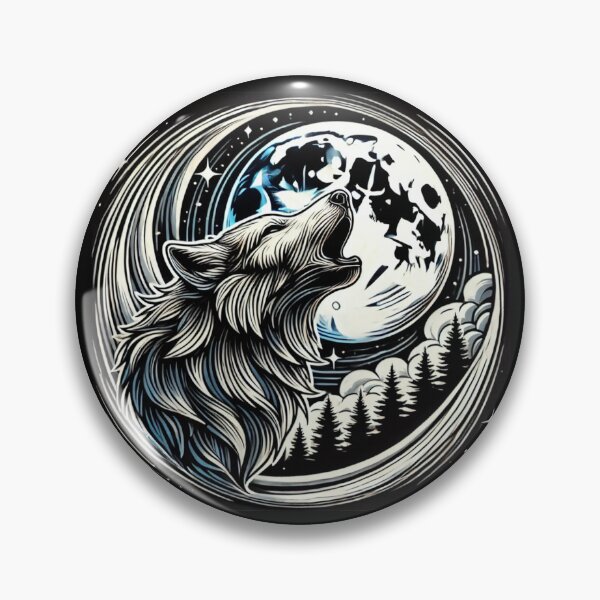 Item preview, Majestic Wolf Howl  designed and sold by Planetporridge.