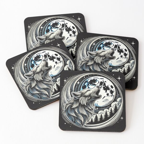 Item preview, Majestic Wolf Howl  designed and sold by Planetporridge.