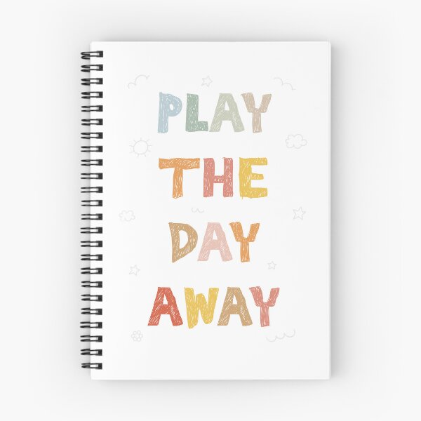 Item preview, Play the Day Away - Kids Affirmative quotes designed and sold by MeshaArts.