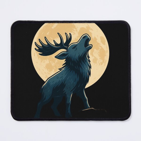 Item preview, Funny Moose Howl designed and sold by Planetporridge.