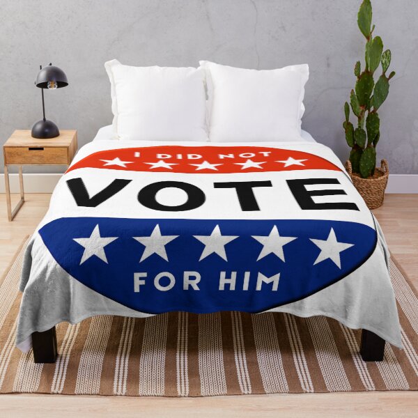 Item preview, I DID NOT VOTE FOR HIM - Vintage Voting Sign designed and sold by TRVLR Designs.