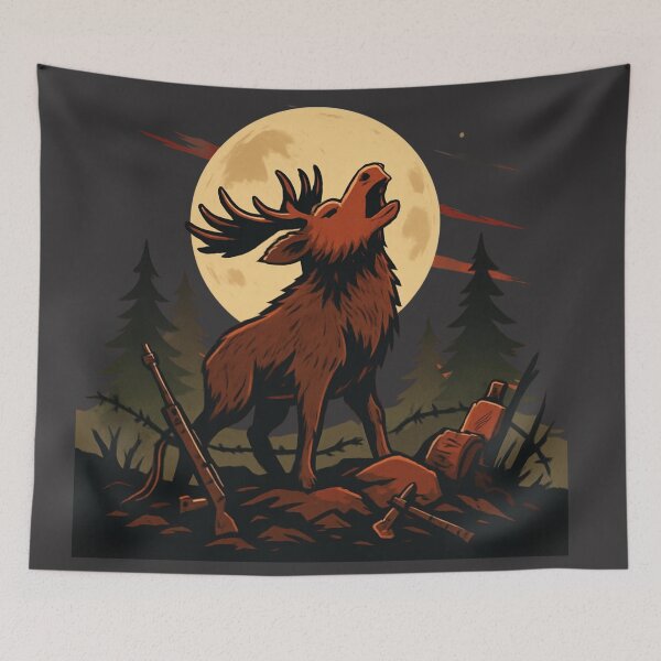 Item preview, Moose Howling Design designed and sold by Planetporridge.