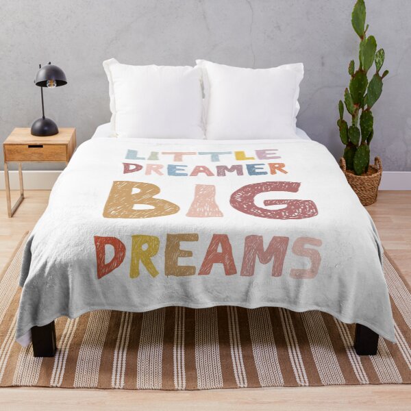 Item preview, Little Dreamer Big Dreams - Inspirational Kids Quote designed and sold by MeshaArts.