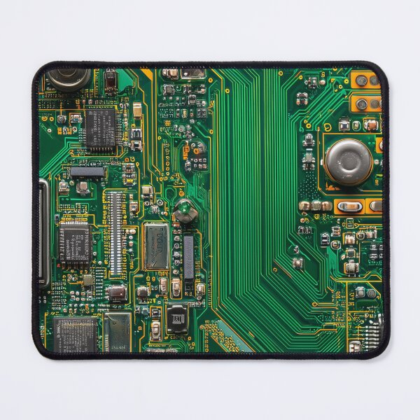 Item preview, Circuit Board Texture – Detailed Microchip Components designed and sold by MonxArt.
