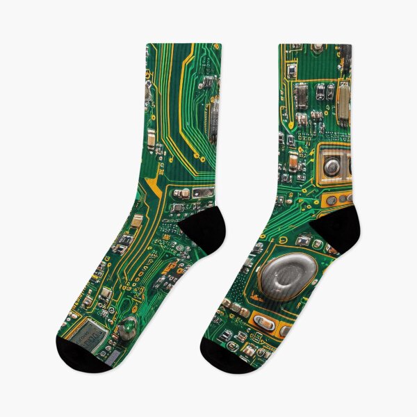 Item preview, Circuit Board Texture – Detailed Microchip Components designed and sold by MonxArt.