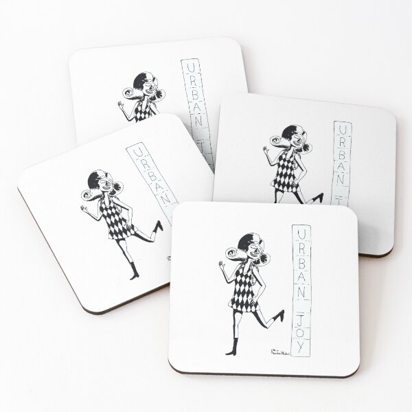 Item preview, Happy Girl Urban Joy designed and sold by NunoNevesComics.