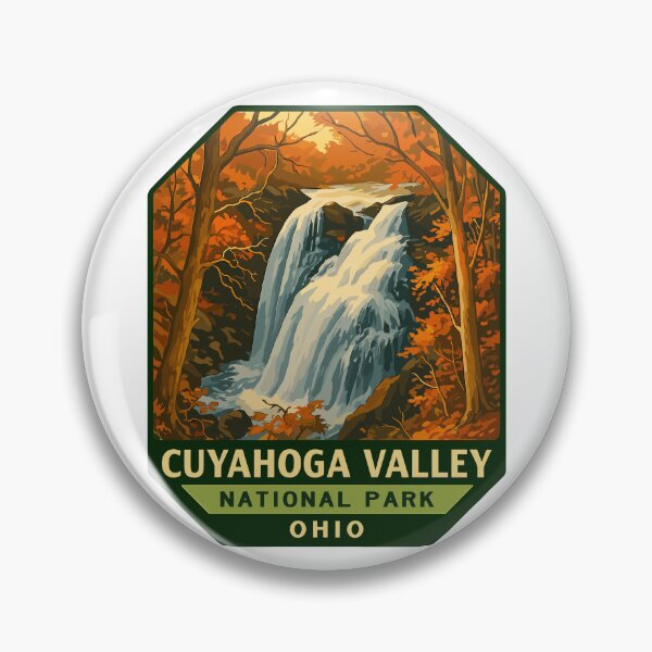Item preview, Cuyahoga Valley National Park Retro Nature Design designed and sold by Ismeal Von.