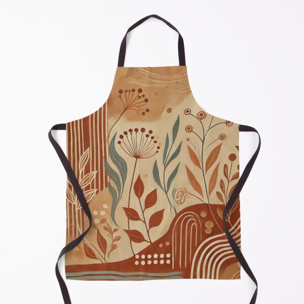 Item preview, Abstract Botanical, Boho Earth Tones .Earthy Abstract Botanicals.  designed and sold by  StickAndStyle .
