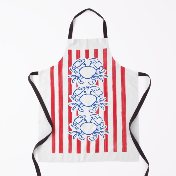 Item preview, Crab red stripes designed and sold by dudaoliveira.art.