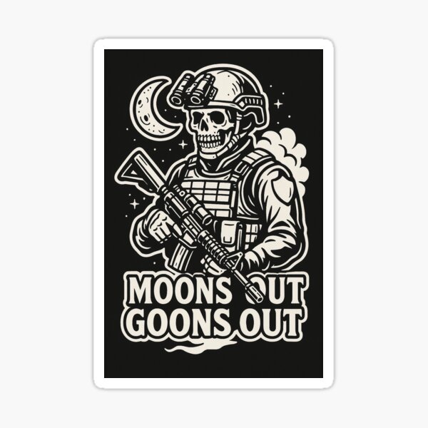 Item preview, Moons Out Goons Out designed and sold by XxXDeviantXxX.