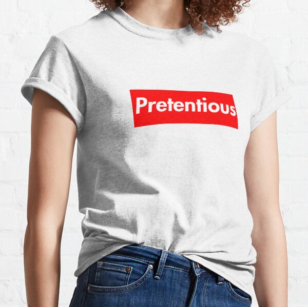 pretentious supreme shirt