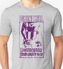 Bikini Kill Revolution Girl Feminism Riot Slim Fit T-Shirt
