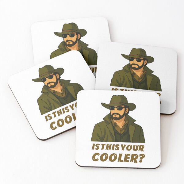 Item preview, Cowboy Attitude – “Is This Your Cooler?” – Western Grit Die-Cut Sticker – Made in the USA designed and sold by ezuldeen48.