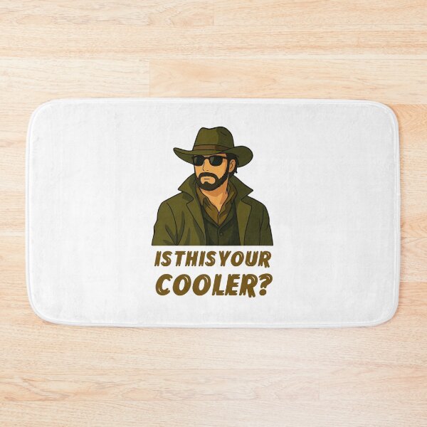 Item preview, Cowboy Attitude – “Is This Your Cooler?” – Western Grit Die-Cut Sticker – Made in the USA designed and sold by ezuldeen48.