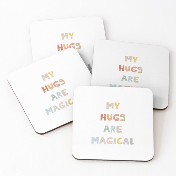 Item preview, My Hugs are Magical - Positive affirmation quote for kids designed and sold by MeshaArts.