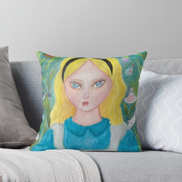 Artikelvorschau, Alice im Wunderland inspirierte Illustration handgemalt entworfen und verkauft von RosaLL.