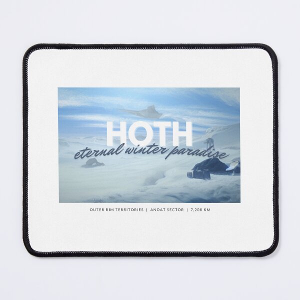 Item preview, Hoth: Eternal Winter Paradise designed and sold by qlossycherry.