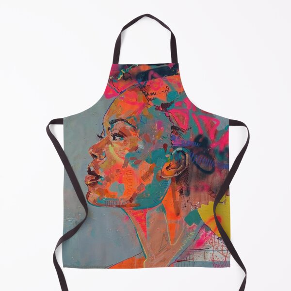 Item preview, African & Safe – Afro-Spirit in Bold Neon Energy designed and sold by Sally’s art corner .