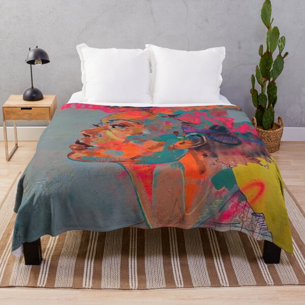 Item preview, African & Safe – Afro-Spirit in Bold Neon Energy designed and sold by Sally’s art corner .