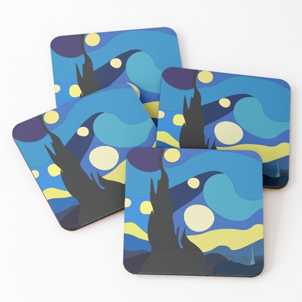 Item preview, The Starry Night based on Vincent van Gogh's painting. designed and sold by Tanysha54.