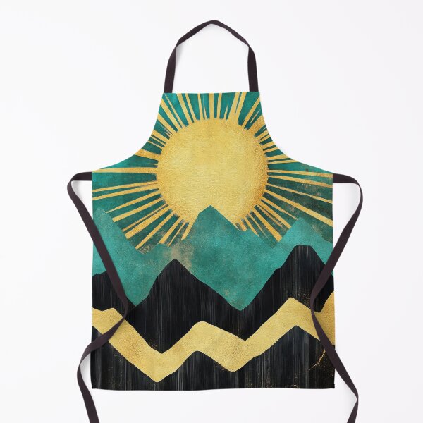 Item preview, Geometric sun & mountains in retro style designed and sold by ArtHouseNiklas.