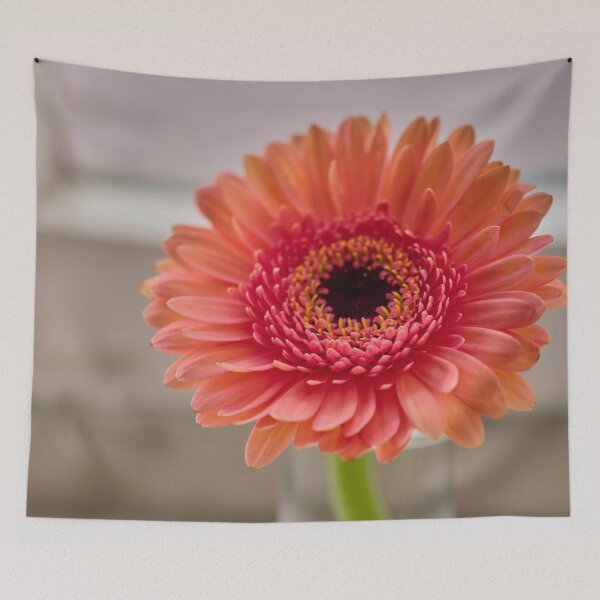 Item preview, Radiant Flower On Wooden Window Ledge designed and sold by MadeulookArt.