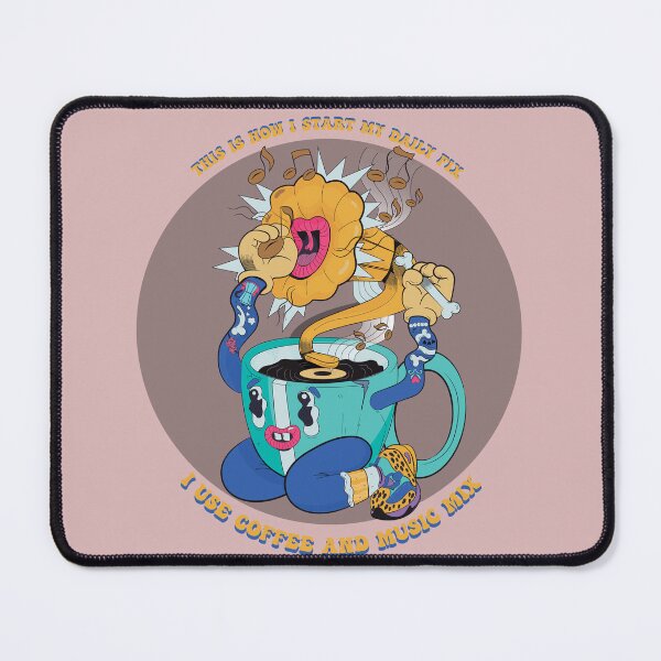 Item preview, Coffee and Music designed and sold by MilicaMonaiArt.