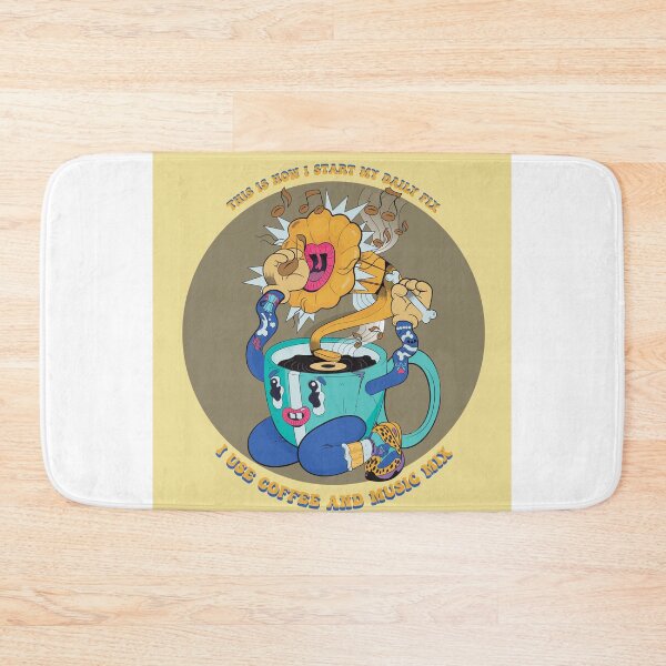 Item preview, Coffee and Music  designed and sold by MilicaMonaiArt.