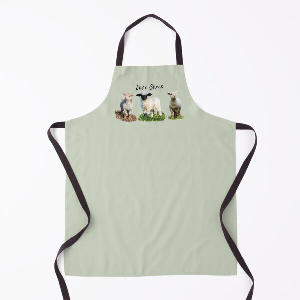 Item preview, Love Sheep Placement Print designed and sold by Jane Stanley Photography.