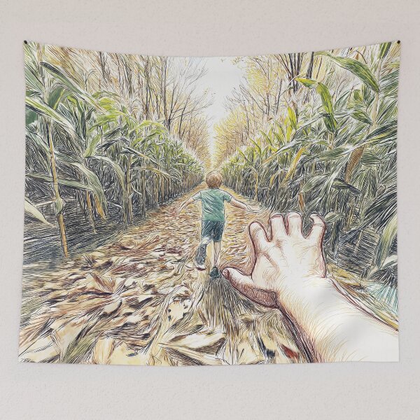 Item preview, Reaching through the shadows of corn designed and sold by Arthoughts.