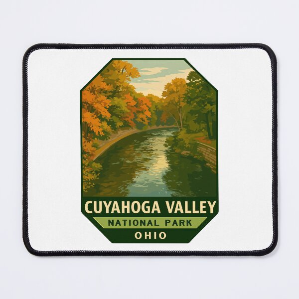 Item preview, Cuyahoga Valley National Park Retro Nature Design designed and sold by Ismeal Von.