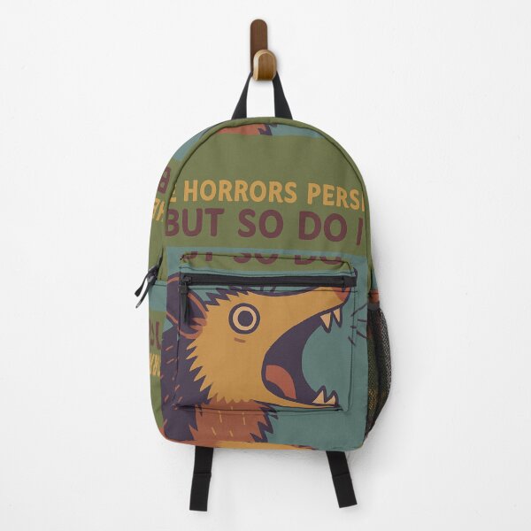 Item preview, The horrors persist, but so do I possum pop art green designed and sold by OpenArt.