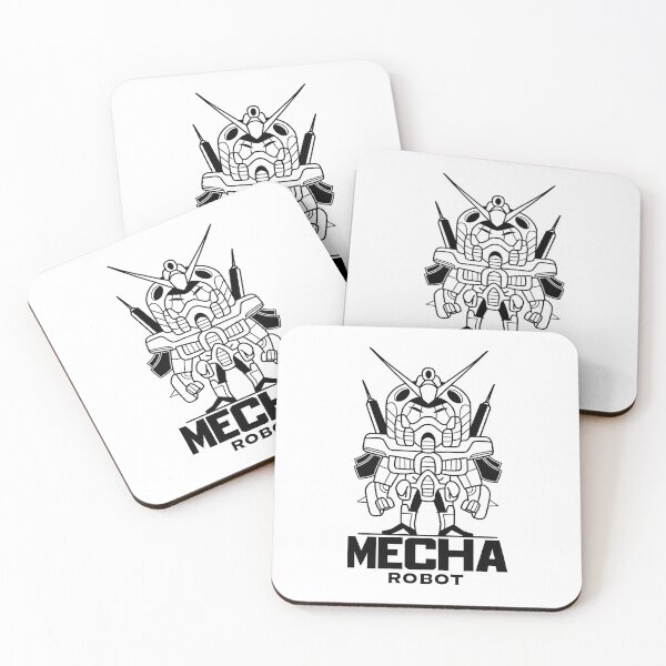 Item preview, Retro Japanese Mecha Robot – Anime Sci-Fi Design designed and sold by hoggylorente.