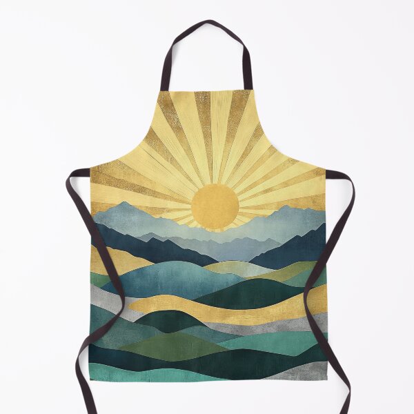 Item preview, Abstract sun & waves in pastel designed and sold by ArtHouseNiklas.