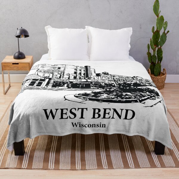 Item preview, West Bend - Wisconsin designed and sold by Lakeric Cityscapes.