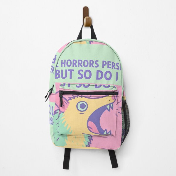 Item preview, The horrors persist, but so do I possum pop art lime designed and sold by OpenArt.