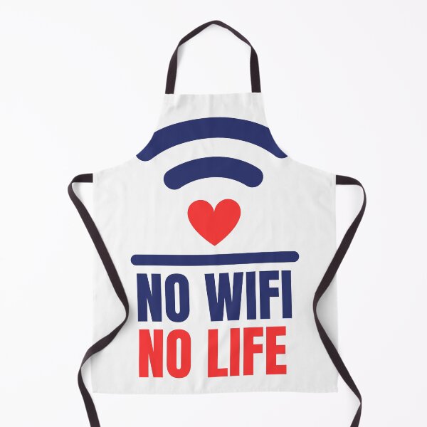 Item preview, No WiFi No Life - Funny Internet Lover Design designed and sold by Brain shot.