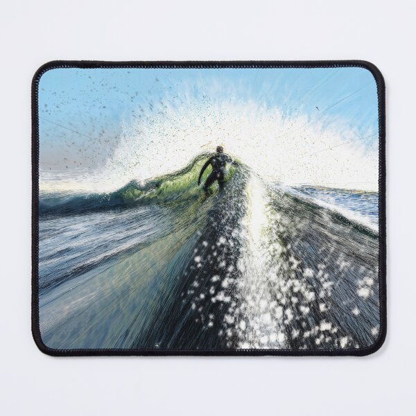 Item preview, Challenging the crest of the wave designed and sold by Arthoughts.