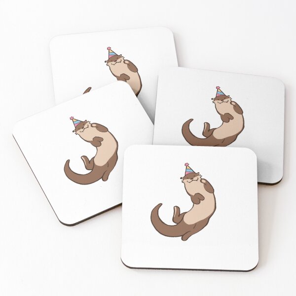 Item preview, Party otter designed and sold by Dumbsided.