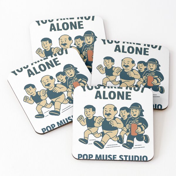 Item preview, YOU ARE NOT ALONE – Running with a Firefighter designed and sold by giant_ani.