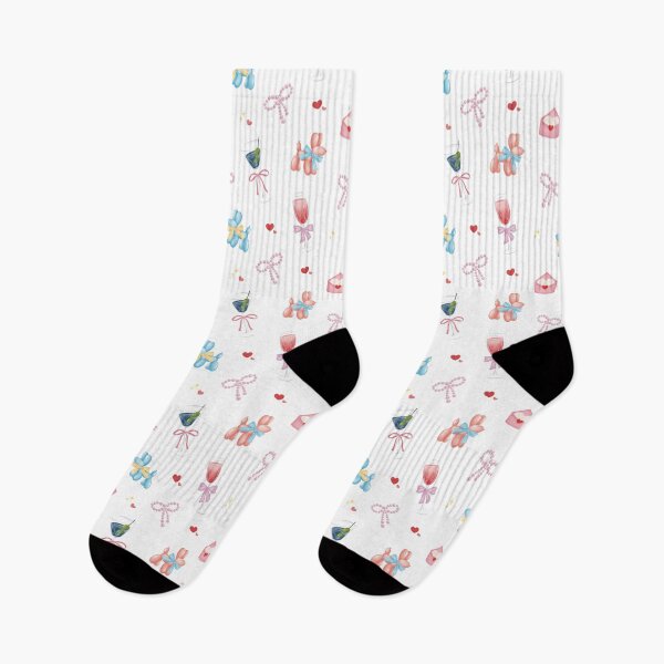 Item preview, Whimsical Party Pups & Pearls Pattern designed and sold by nuteling.