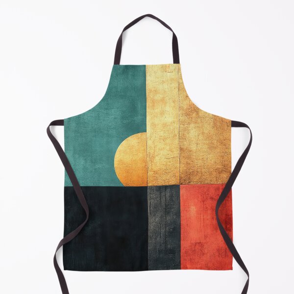 Artikelvorschau, Minimalistische Komposition in Türkis & Orange entworfen und verkauft von ArtHouseNiklas.
