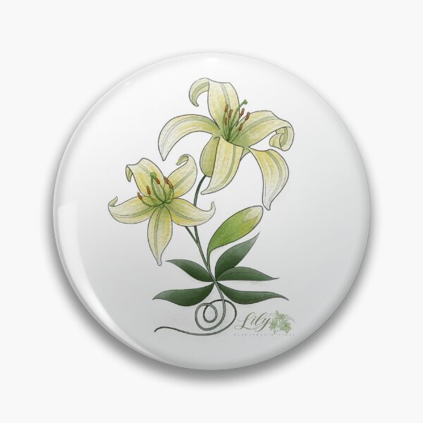 Item preview, Lilies designed and sold by Lily Illustratio Fidei.