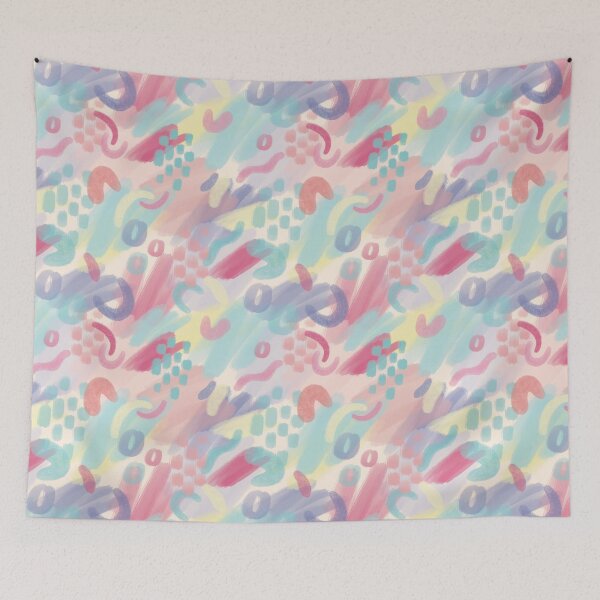 Item preview, Pastel Freeform Abstract Art designed and sold by nuteling.