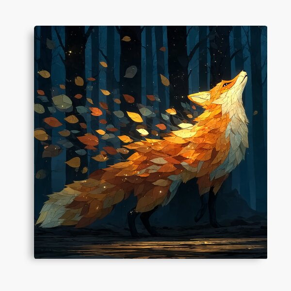 Item preview, mystical fox designed and sold by artsy artistry.