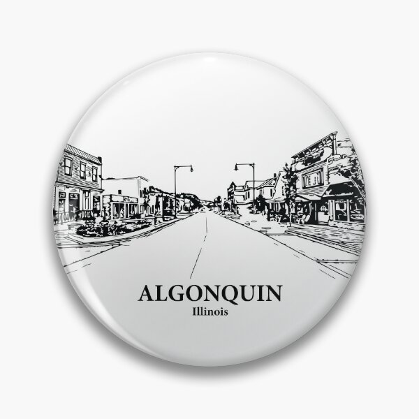 Item preview, Algonquin - Illinois designed and sold by Lakeric Cityscapes.